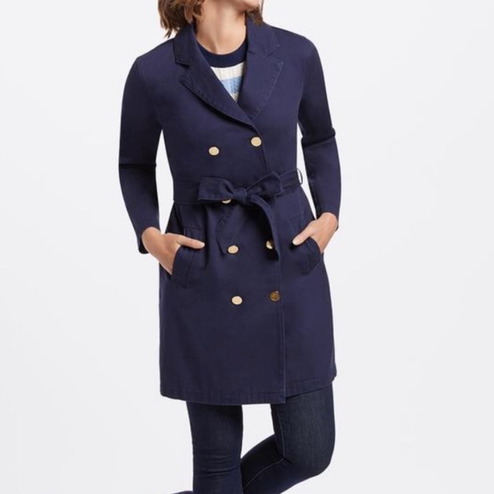 Draper James belted trench coat size 2x
